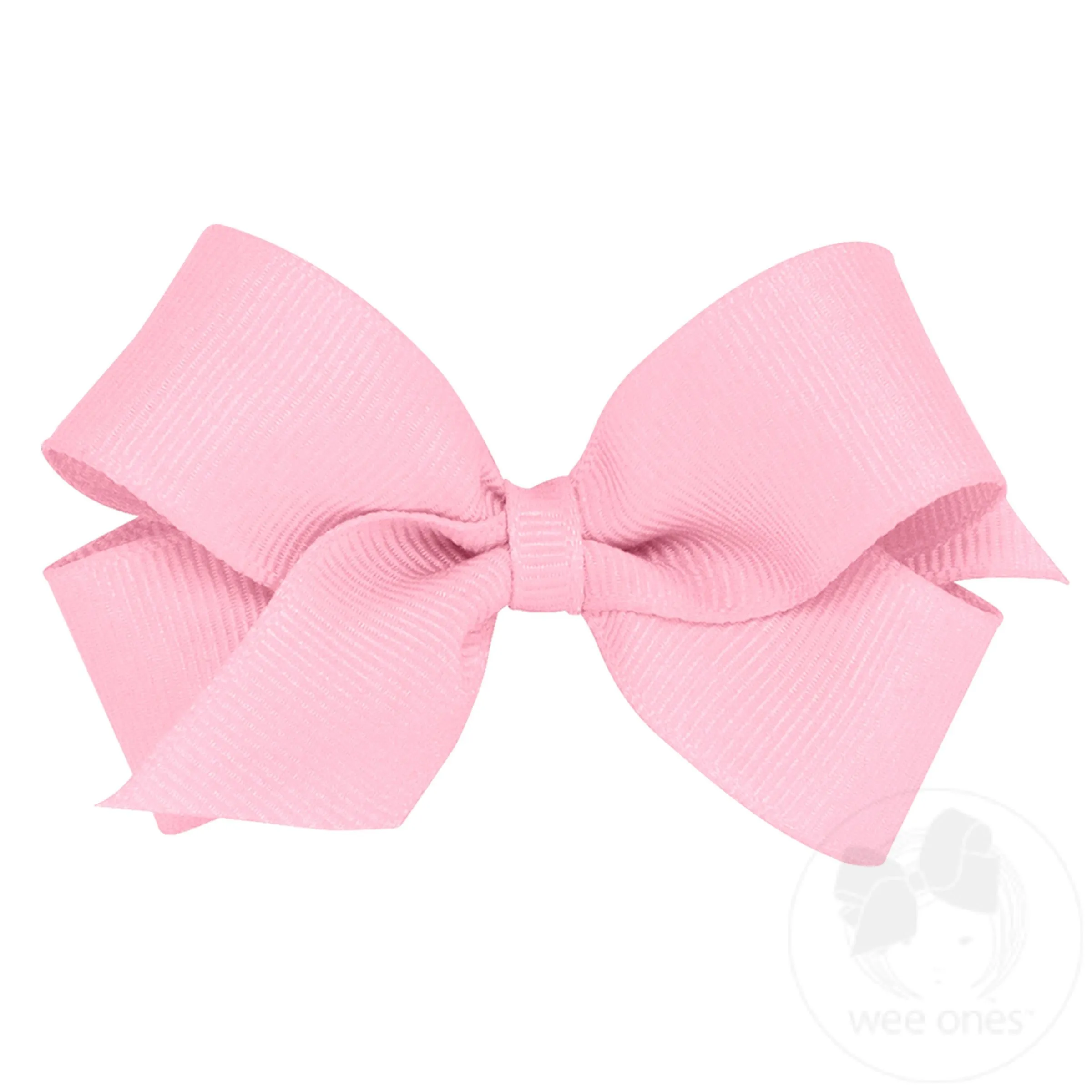 Mini Classic Grosgrain Hair Bow (Plain Wrap)