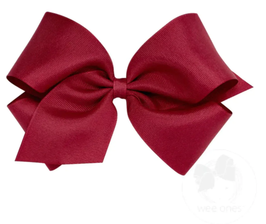 Mini King Grosgrain Bow