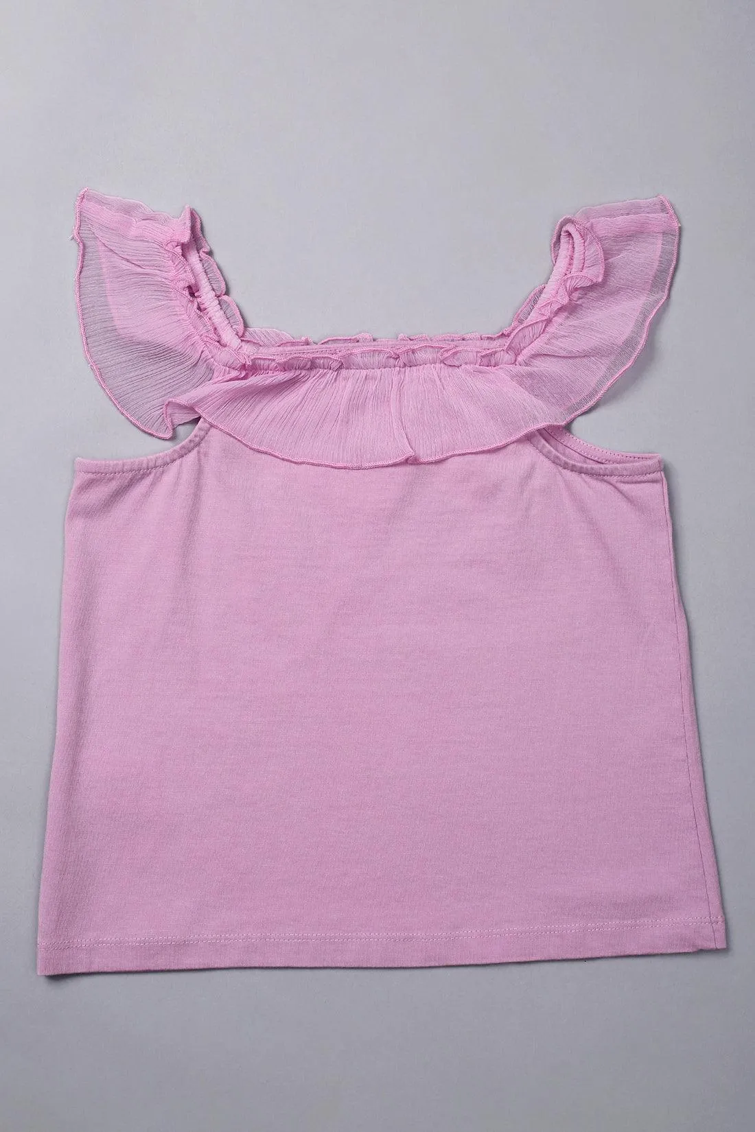 One Friday Kids Girls Pink Candy Top