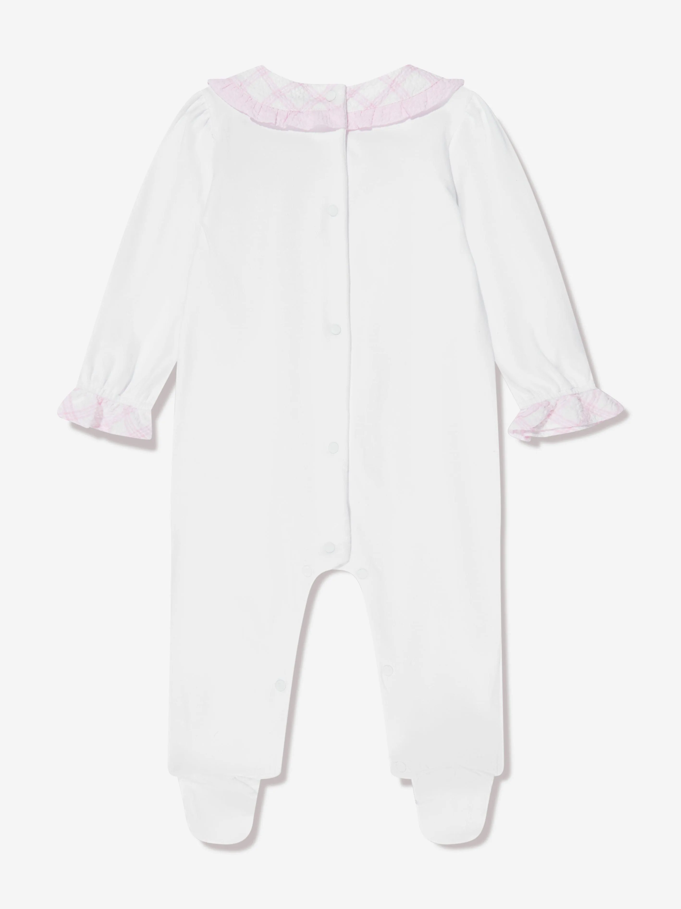 Patachou Baby Girls Bow Babygrow in White