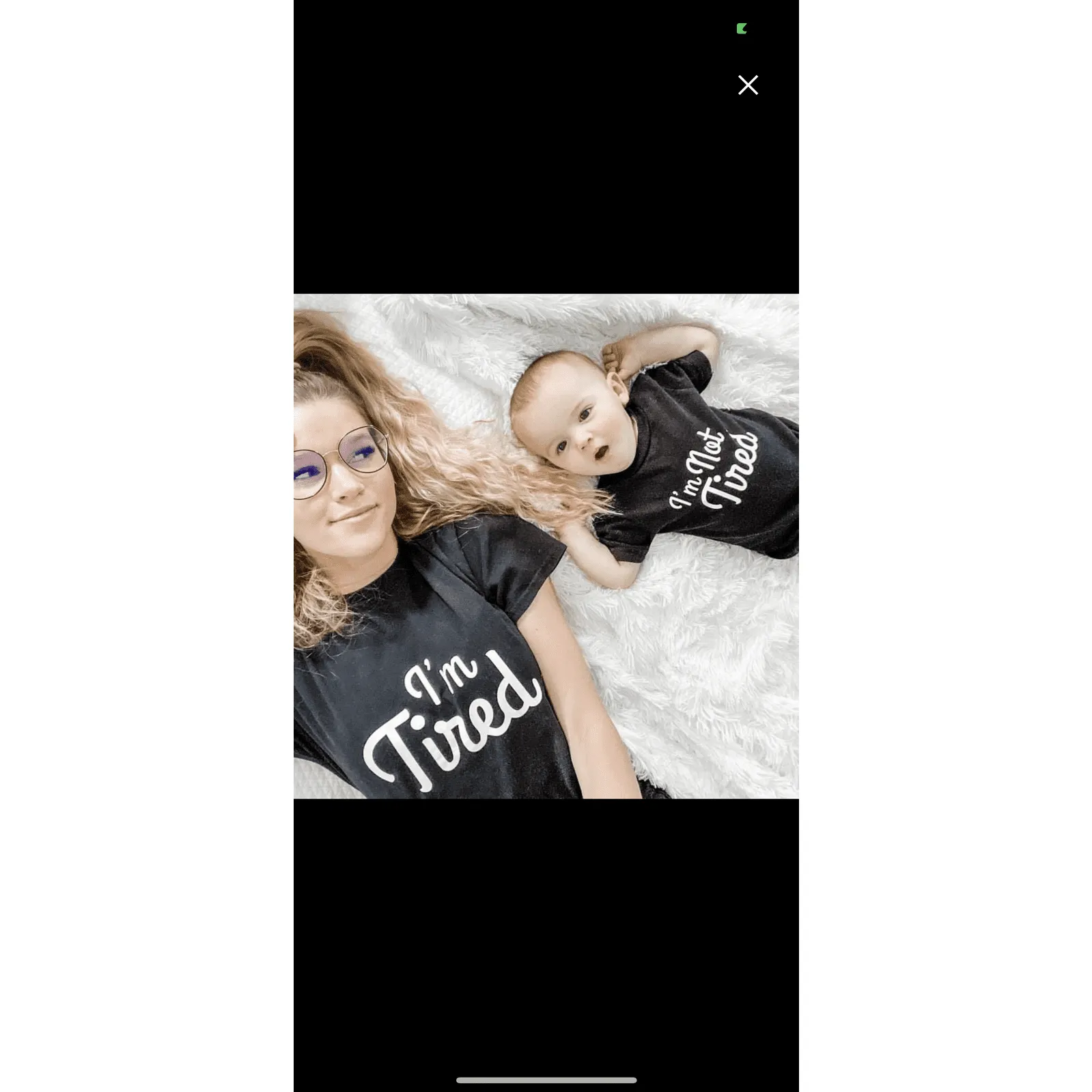 "I'm Not Tired" Mommy & Me Girls Tees