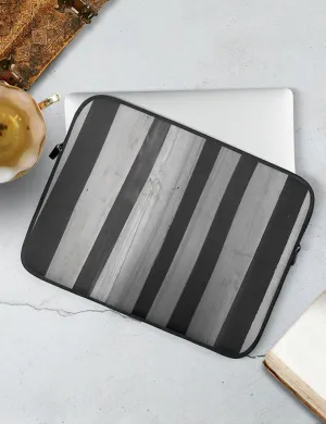 "Striped Asylum Wallpaper" Laptop Sleeve