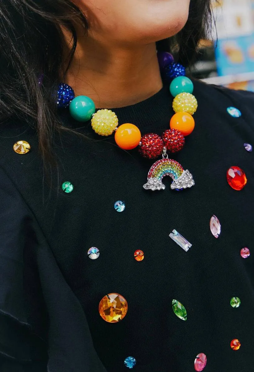 Ruffle Rainbow Gem Shirt