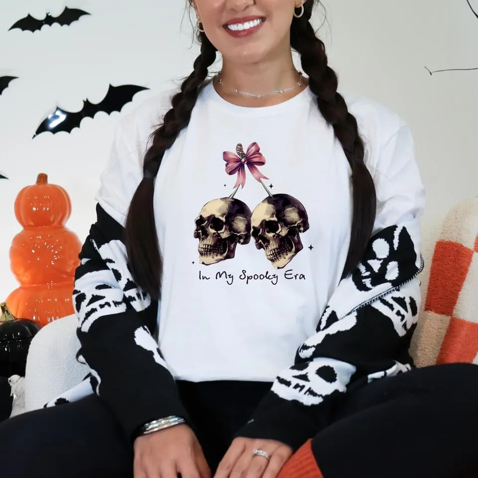 Spooky Era Skulls Graphic Tee