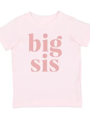 SWE Big Sis Tee in Pink