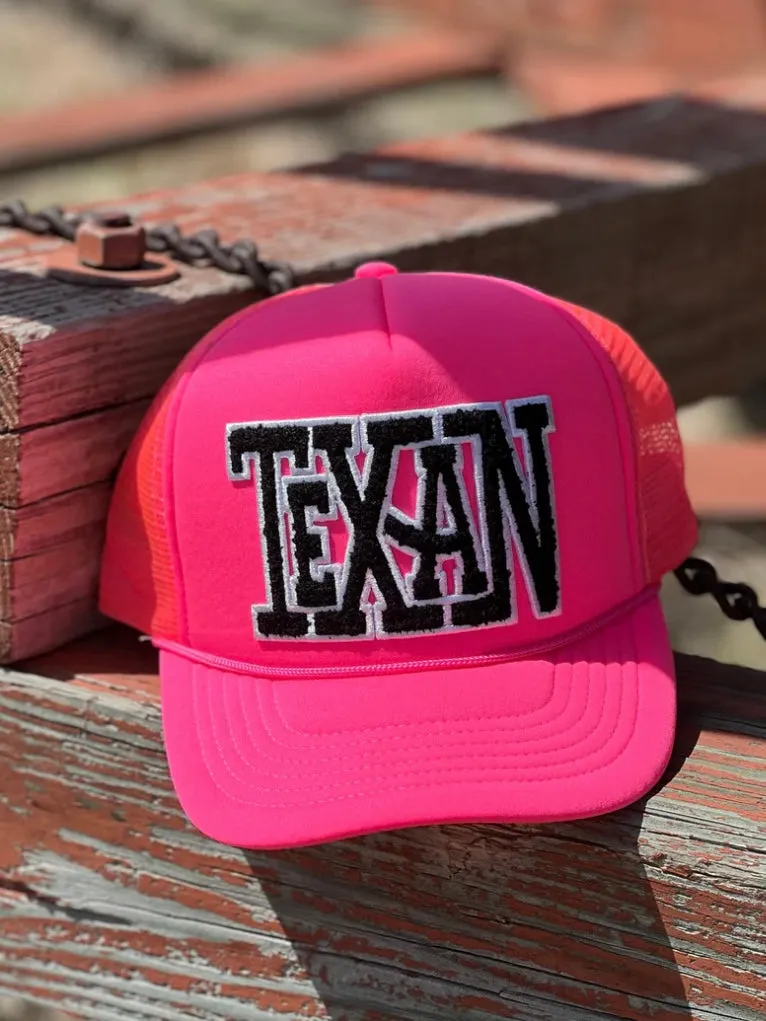 Texan Chenille Trucker Cap by Texas True Threads